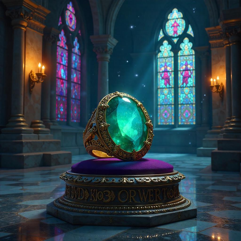 The Enchanted Ring in the Castle of Nightfall