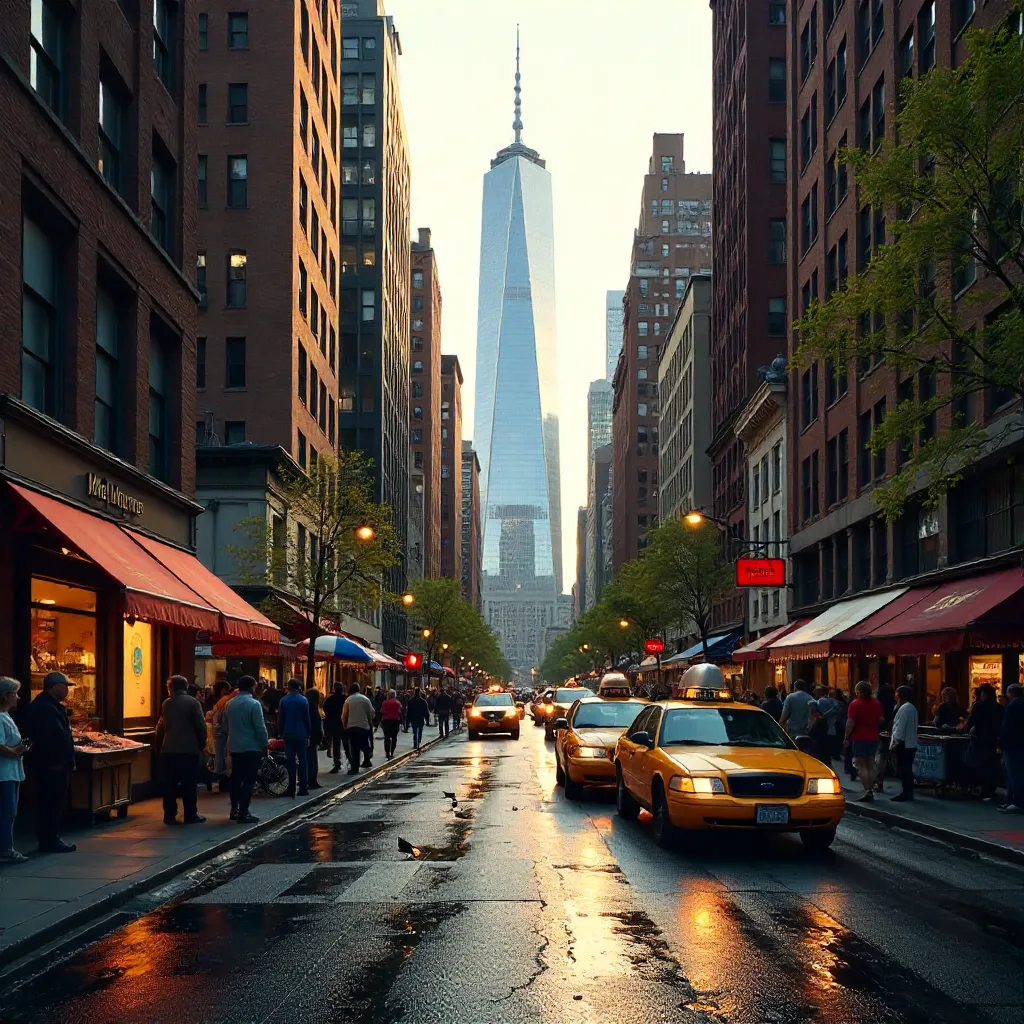 Photoreal Street View: One World Trade Center