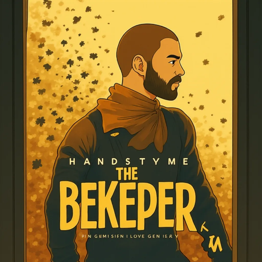 Jason Statham in The Beekeeper (2024) - Ghibli style