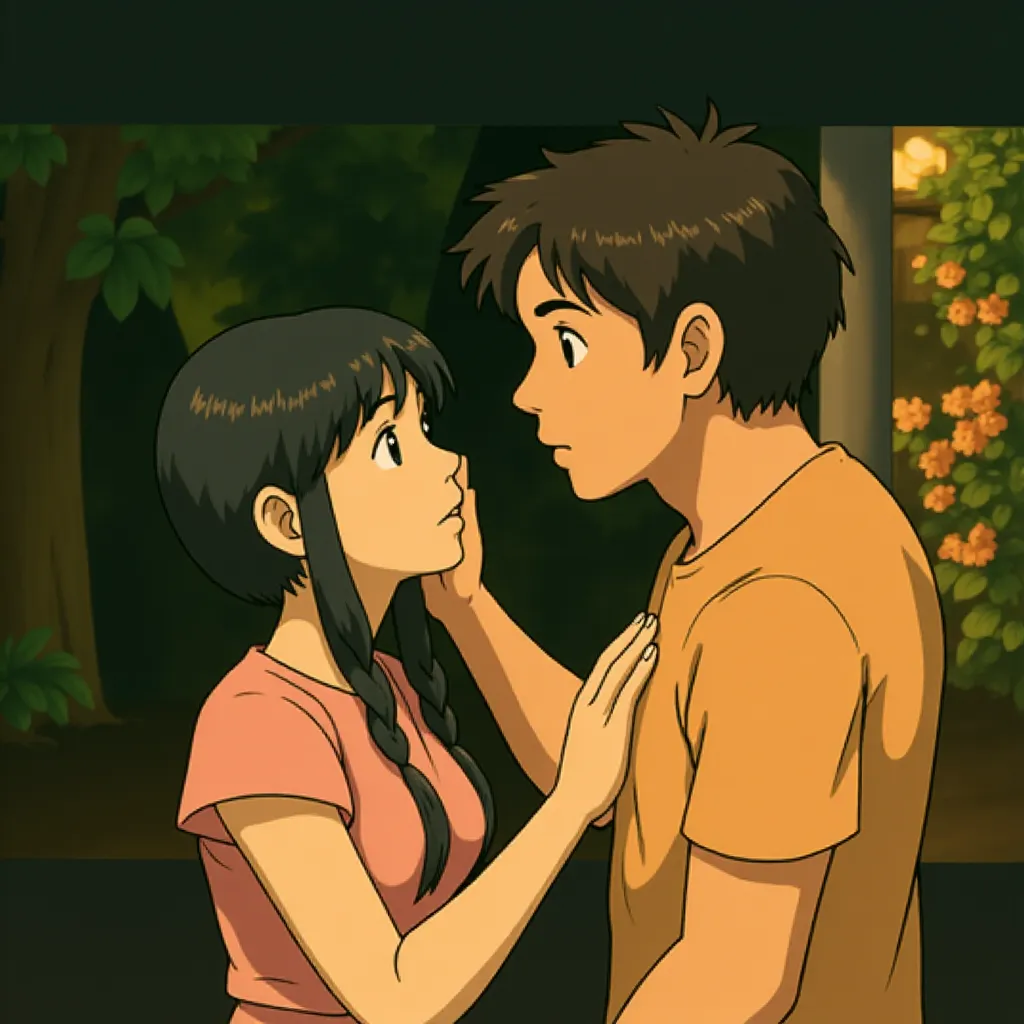Chaske Spencer and Tinsel Korey in The Twilight Saga: Eclipse (2010) - Anime style