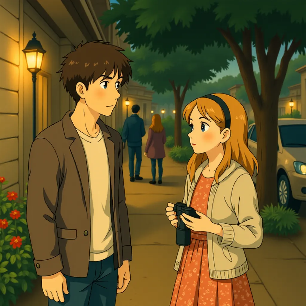 Alex Pettyfer and Dianna Agron in I Am Number Four (2011) - Anime style