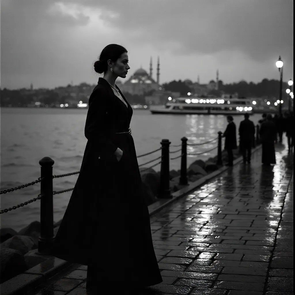 Noir Portrait by Istanbul Waters
