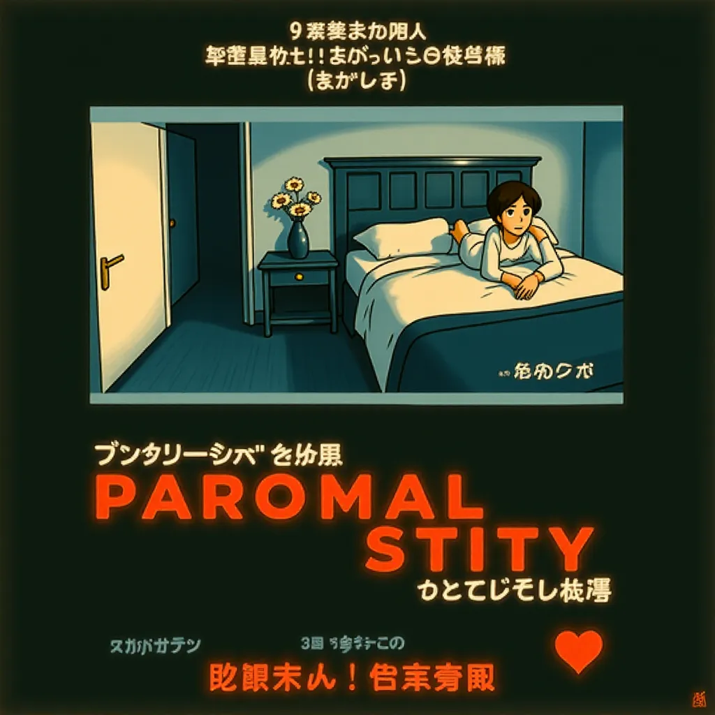 Paranormal Activity (2007) - Anime style