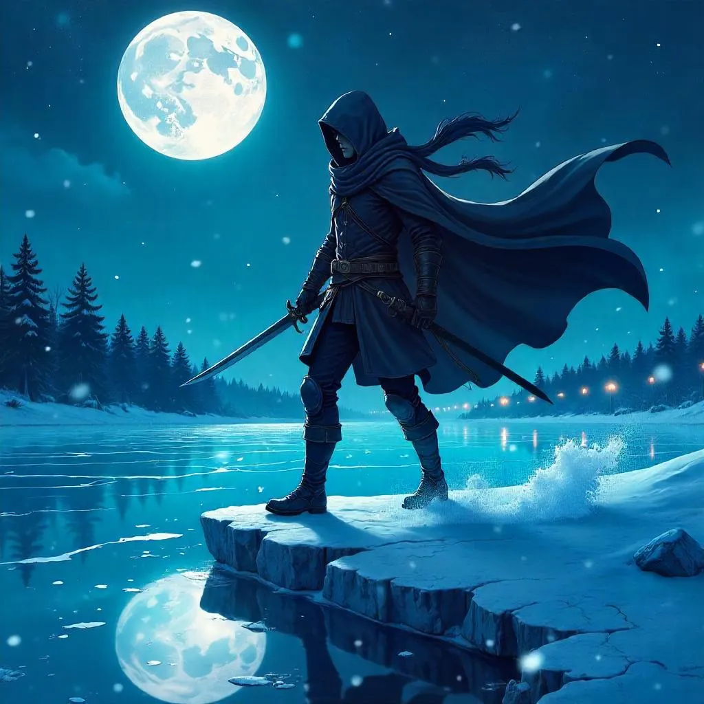 Rogue on the Frozen Lake - Anime Night
