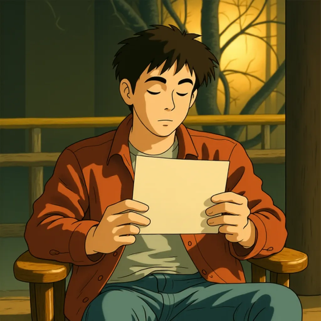 Keanu Reeves in The Lake House (2006) - Anime style