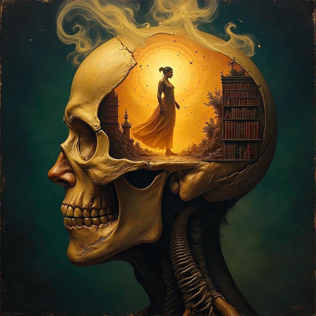 Djinn Within: An Oil Portrait of a Mind