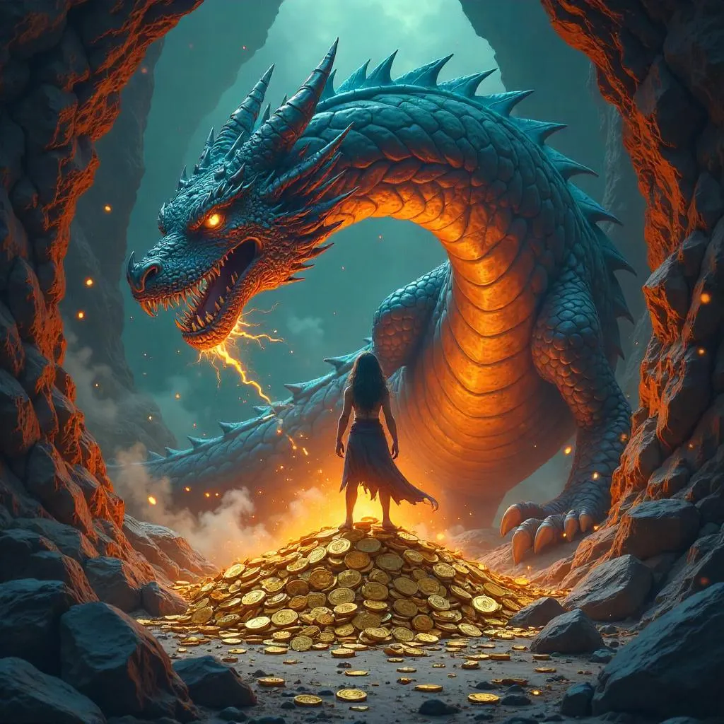 Shapeshifter in the Dragon's Lair - Anime Fantasy