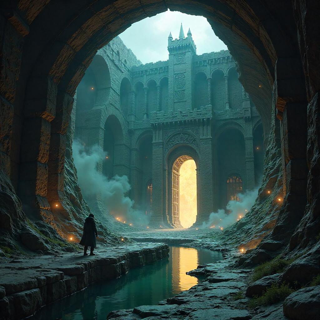 Fortress in the Crypt: Concept Art Scene