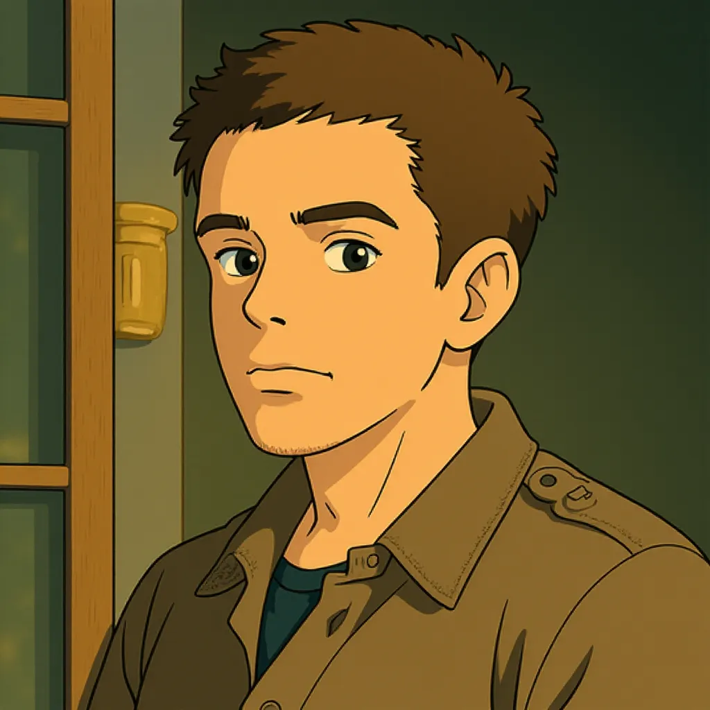 Wentworth Miller in Resident Evil: Afterlife (2010) - Anime style