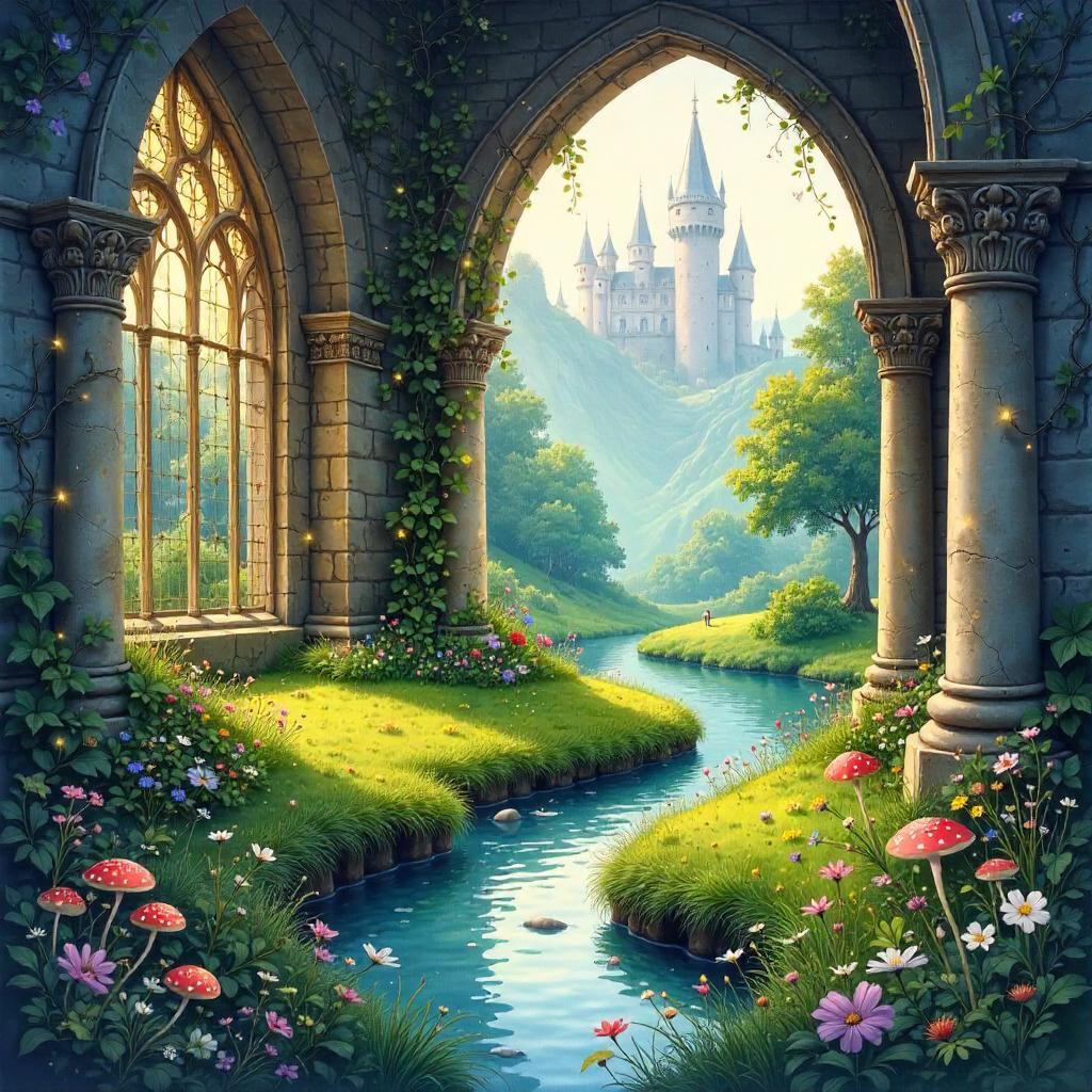 Valley Within the Enchanted Castle