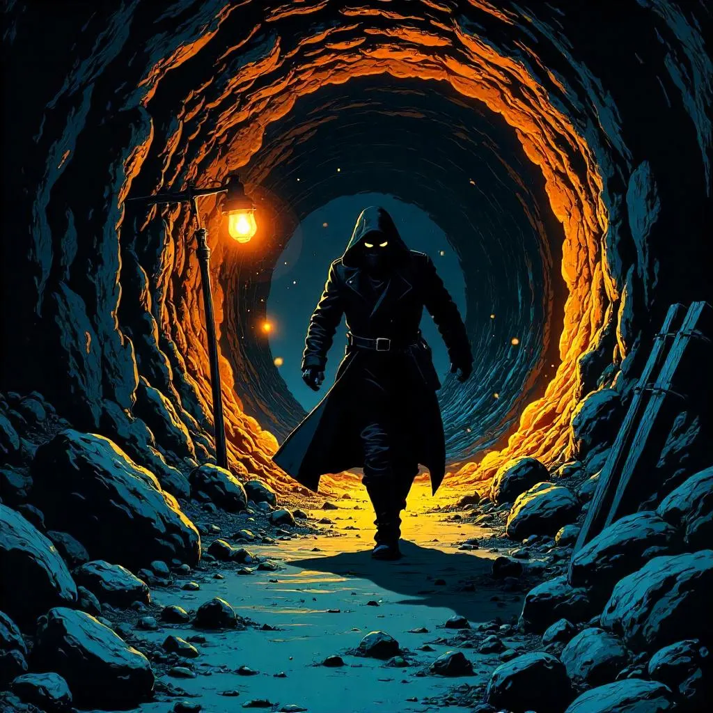 The Mine's Shadow: Assassin in Halftone
