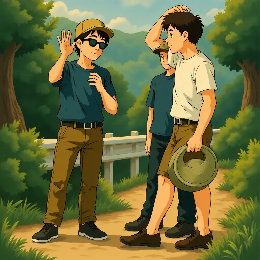 Tom Cruise in Mission: Impossible - Rogue Nation (2015) - Anime style