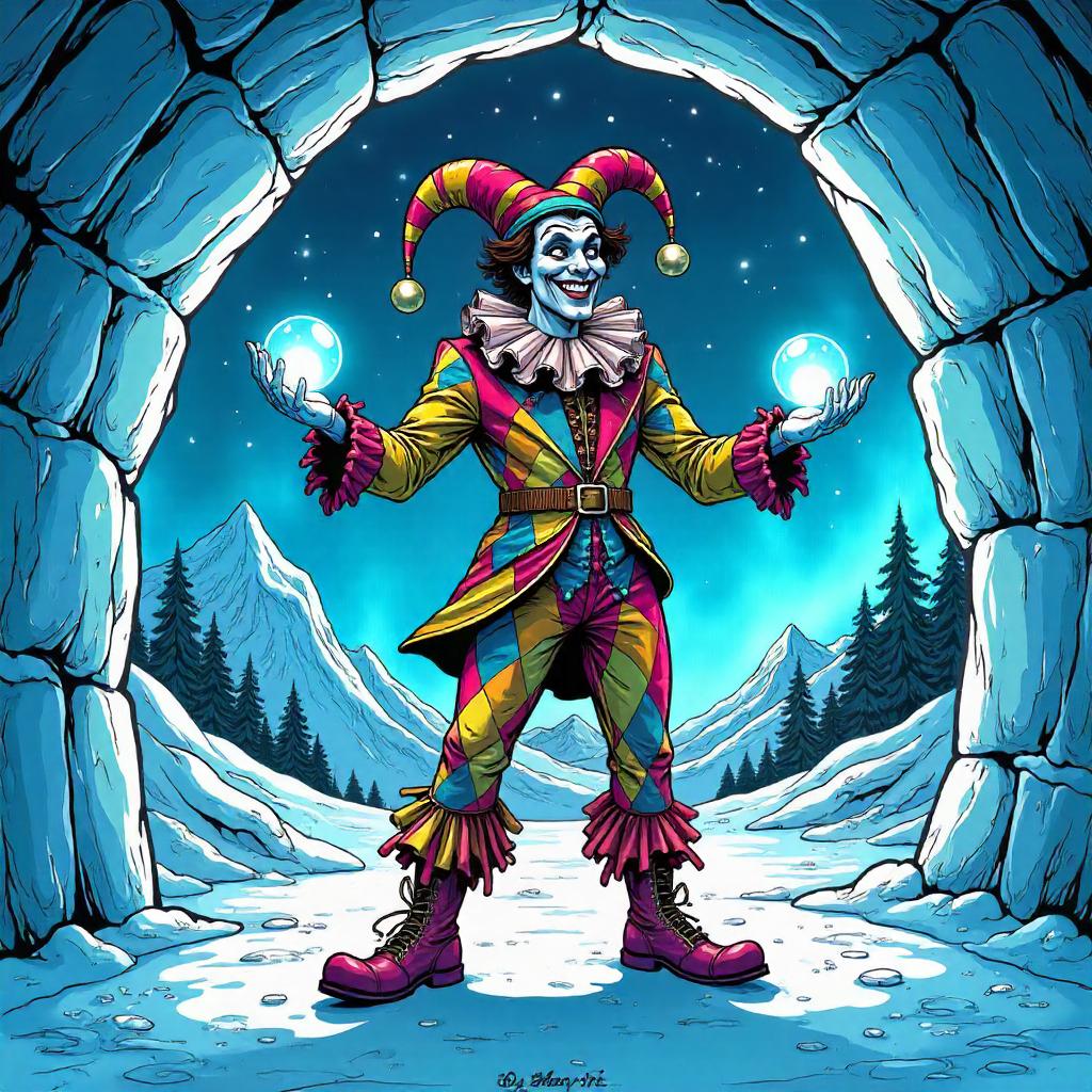 Jester of Ice: Comic Igloo Showdown