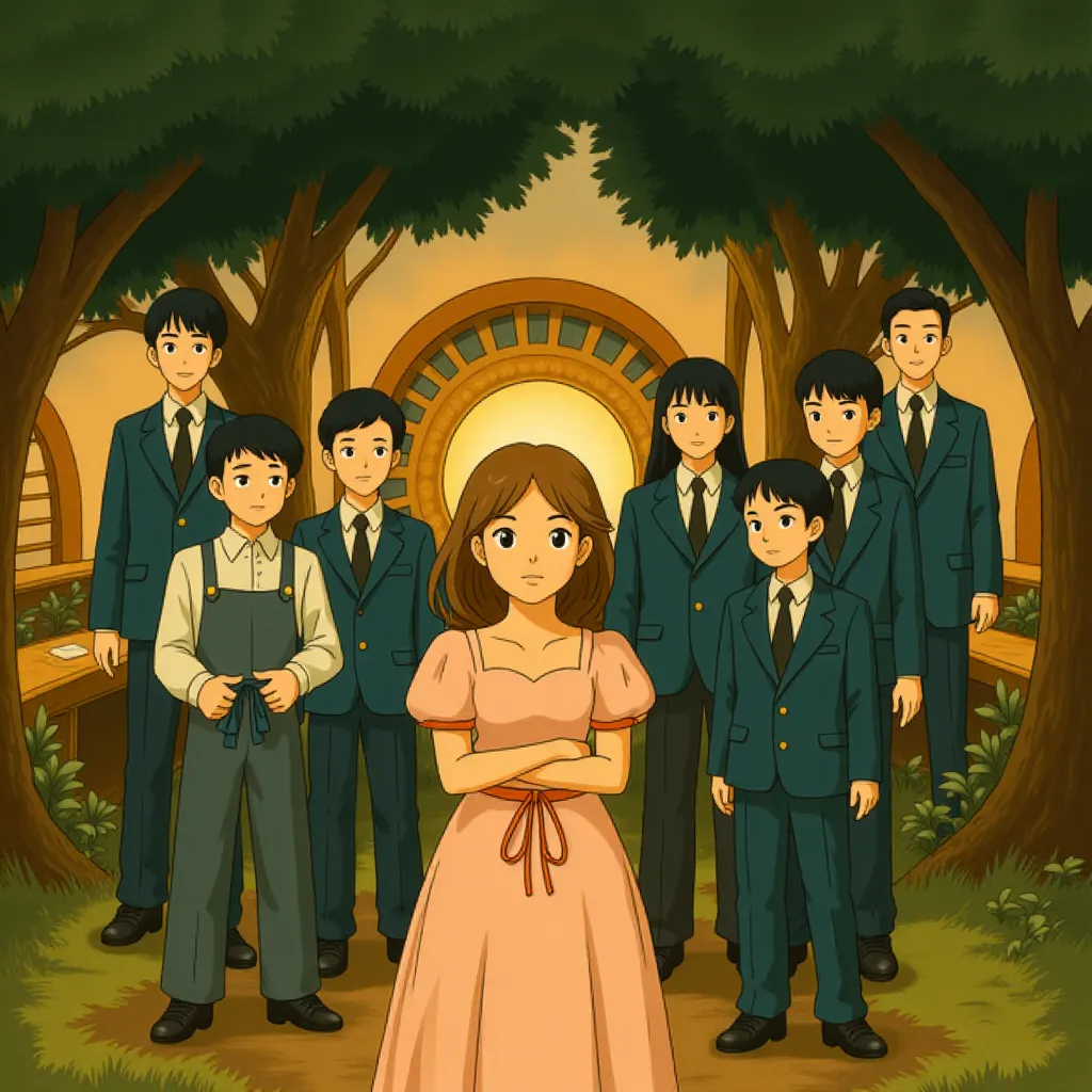 Ariana Grande in Wicked (2024) - Ghibli style