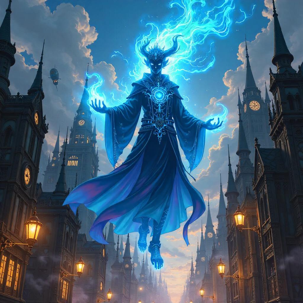 Djinn of the Clockwork City: An Anime Steam Metropolis