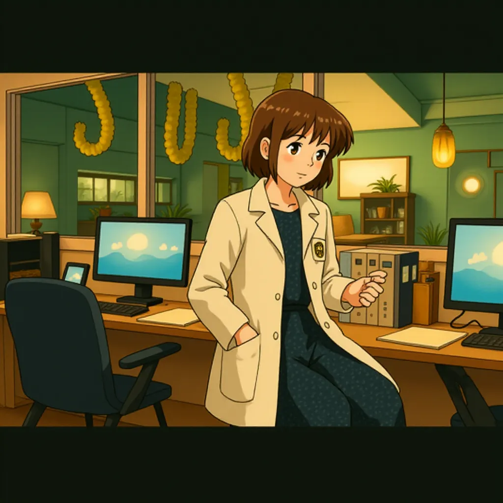 Jennifer Ehle in Contagion (2011) - Anime style