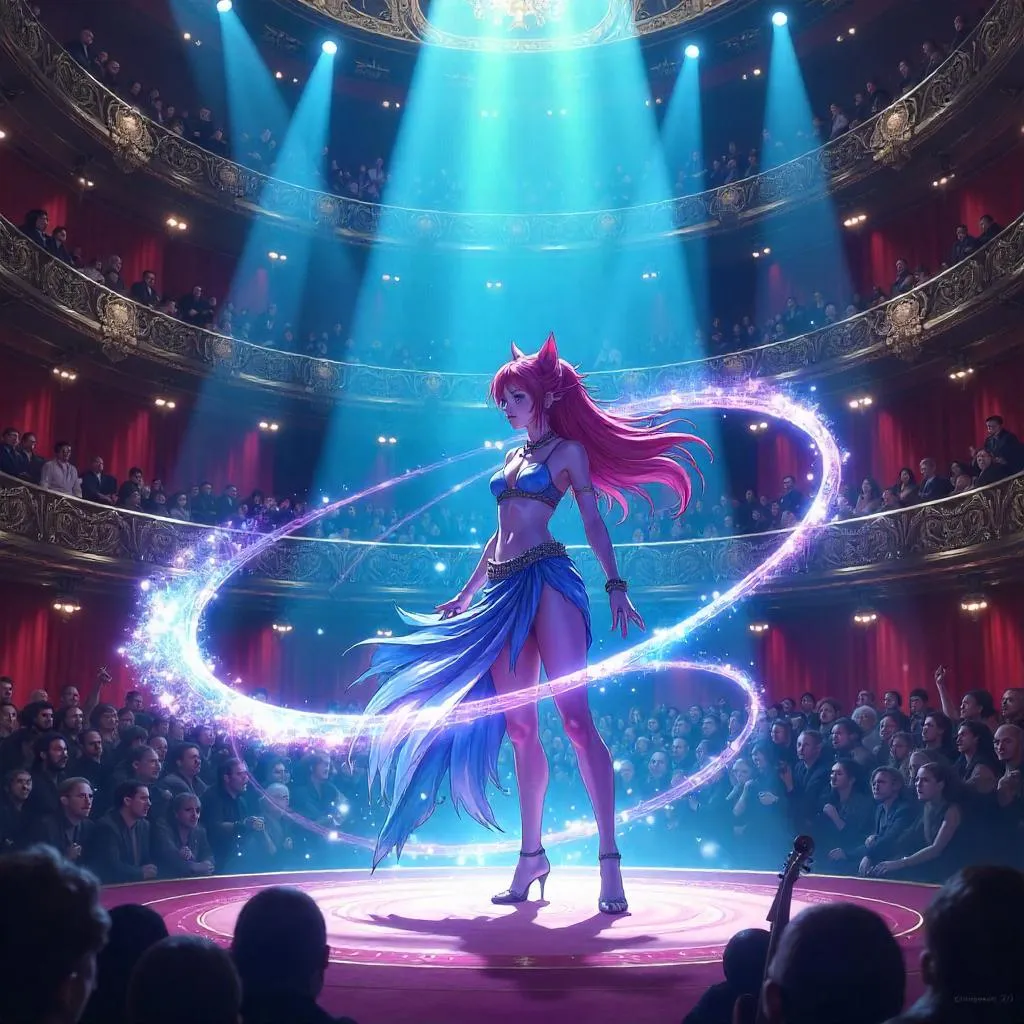 Shapeshifter on Stage: Anime Concert Transformation