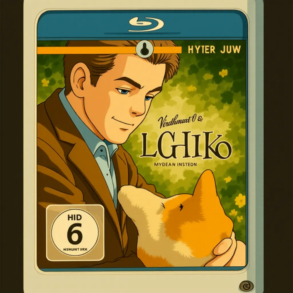 Richard Gere in Hachi: A Dog's Tale (2009) - Anime style