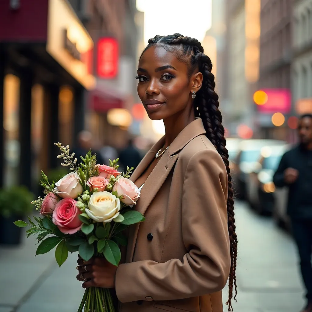 Braided Bloom in the City