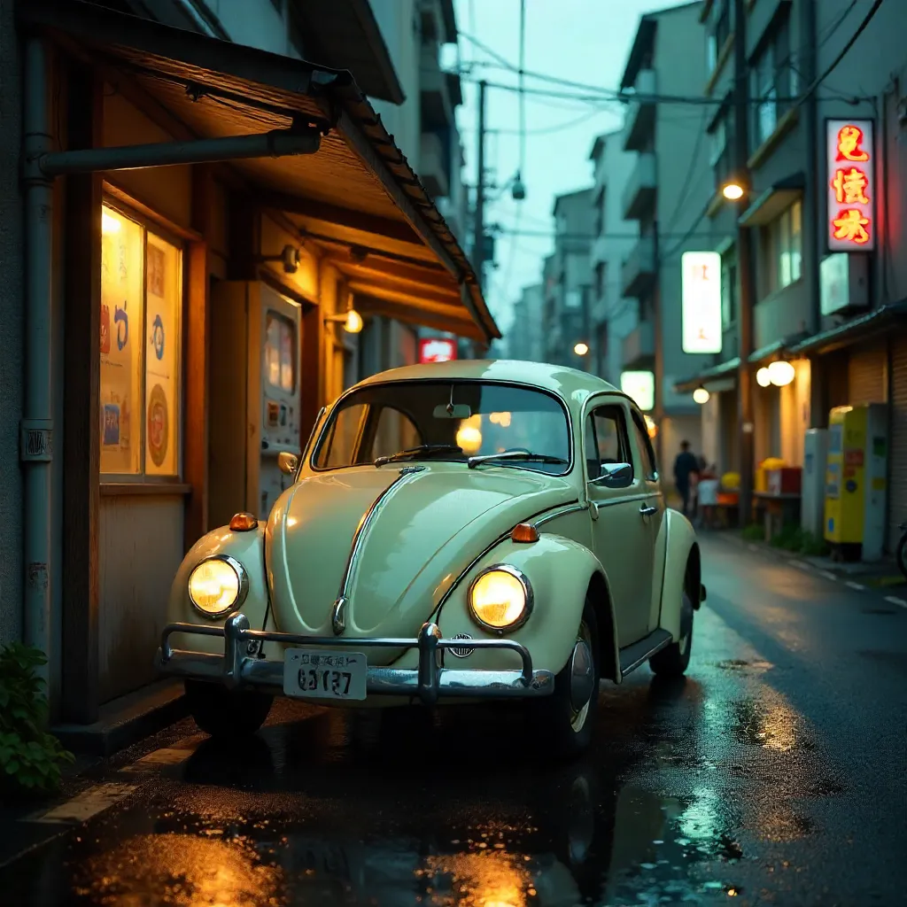Golden Hour Type 3 under a Tokyo Carport