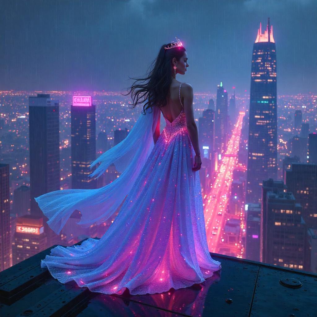 Neon Crown: Princess of the Cyberpunk City