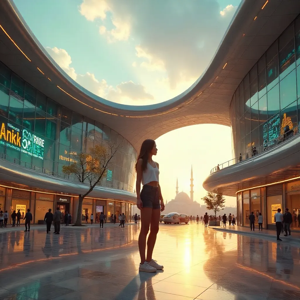 Gazing at Ankara's Futuristic Mall