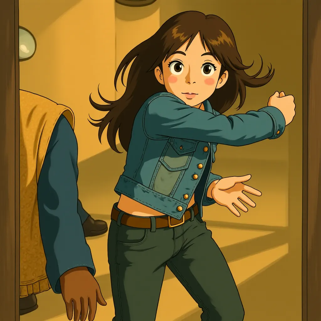Alexandra Daddario and Jake Abel in Percy Jackson & the Olympians: The Lightning Thief (2010) - Anime style