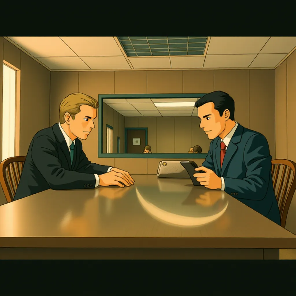 Arnold Schwarzenegger and Gregory Alan Williams in Terminator Genisys (2015) - Anime style
