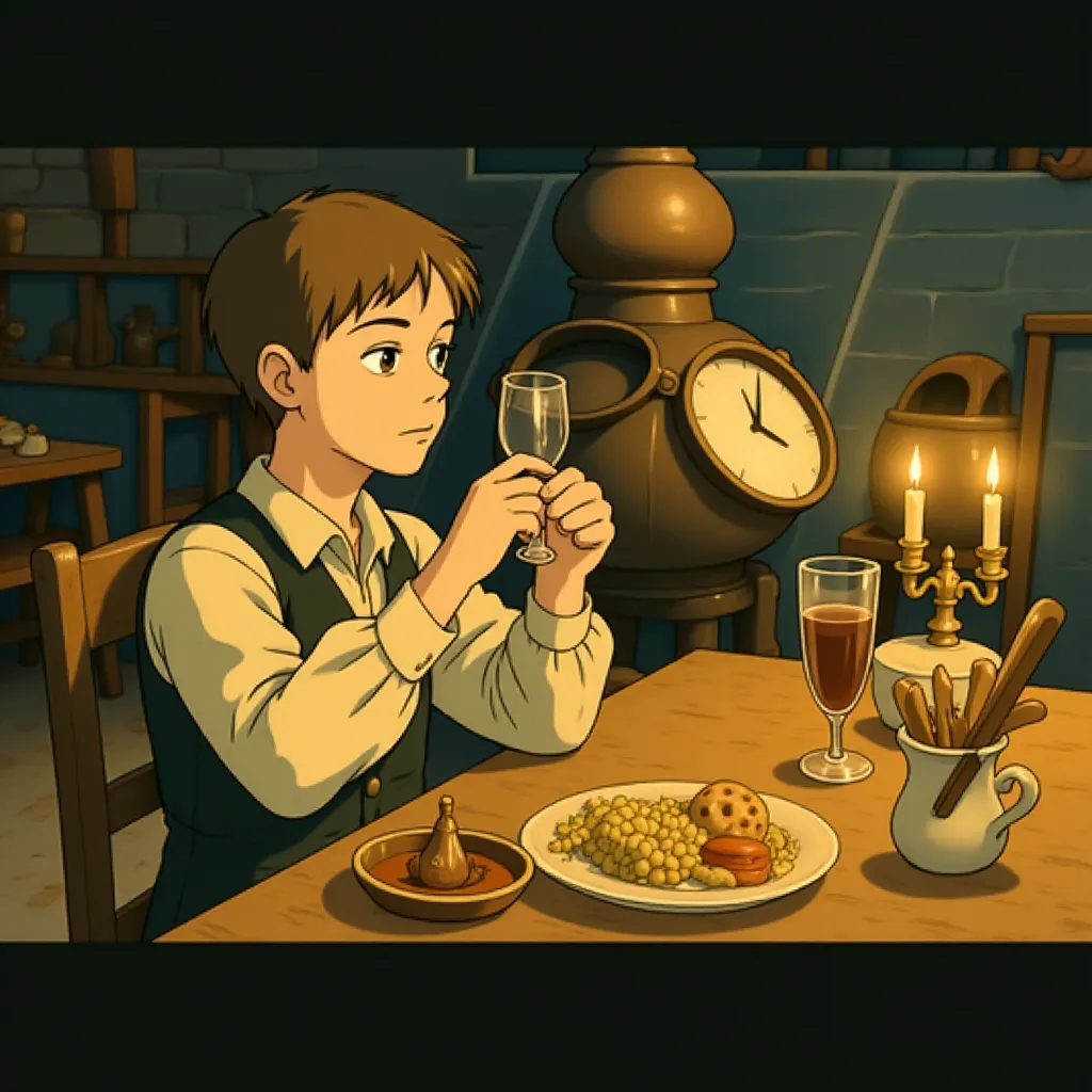 Dustin Hoffman in Perfume: The Story of a Murderer (2006) - Anime style