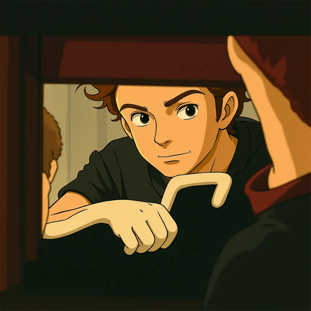 Jason Clarke in Zero Dark Thirty (2012) - Anime style