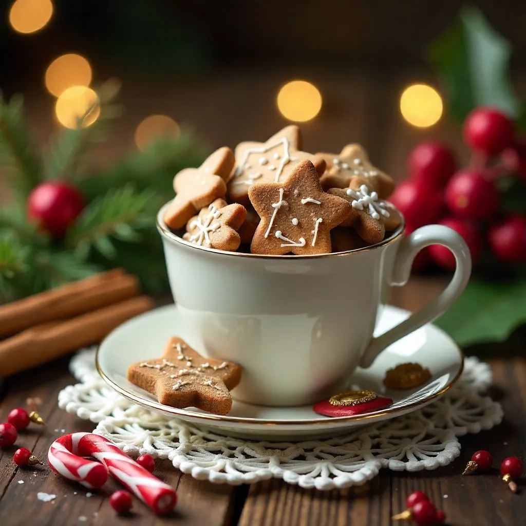 Gingerbread Teacup Christmas Delights