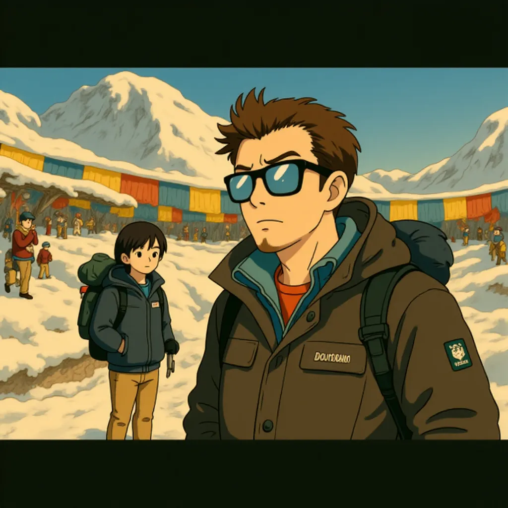 Josh Brolin in Everest (2015) - Anime style