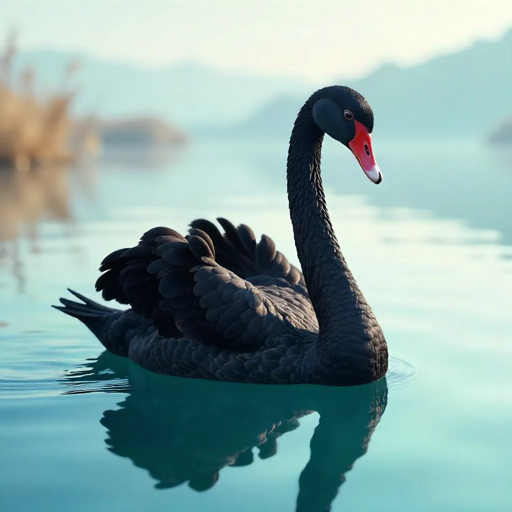 Elegance on Tranquil Blue Water