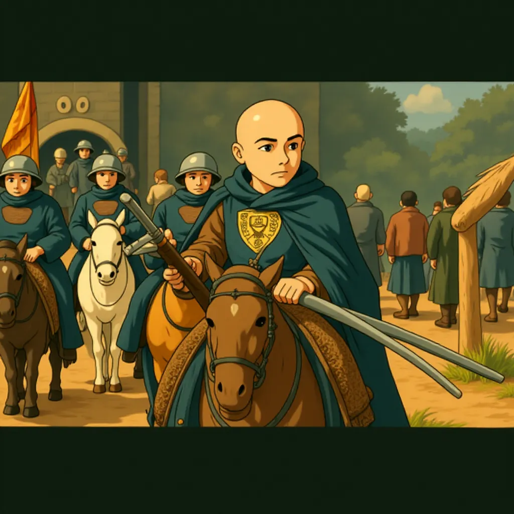 Mark Strong in Robin Hood (2010) - Anime style