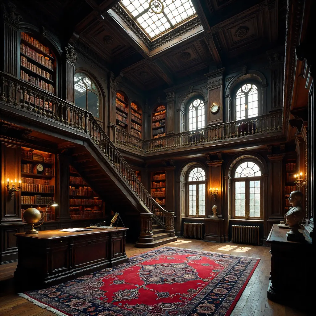 The Library of Mount Stuart: Scottish Gothic Reading Hall