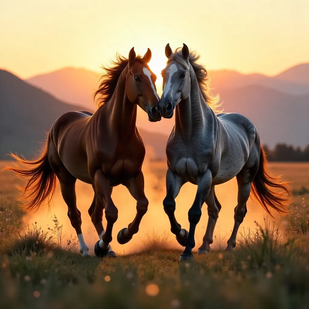 Galloping Hearts: Power and Love of Horses