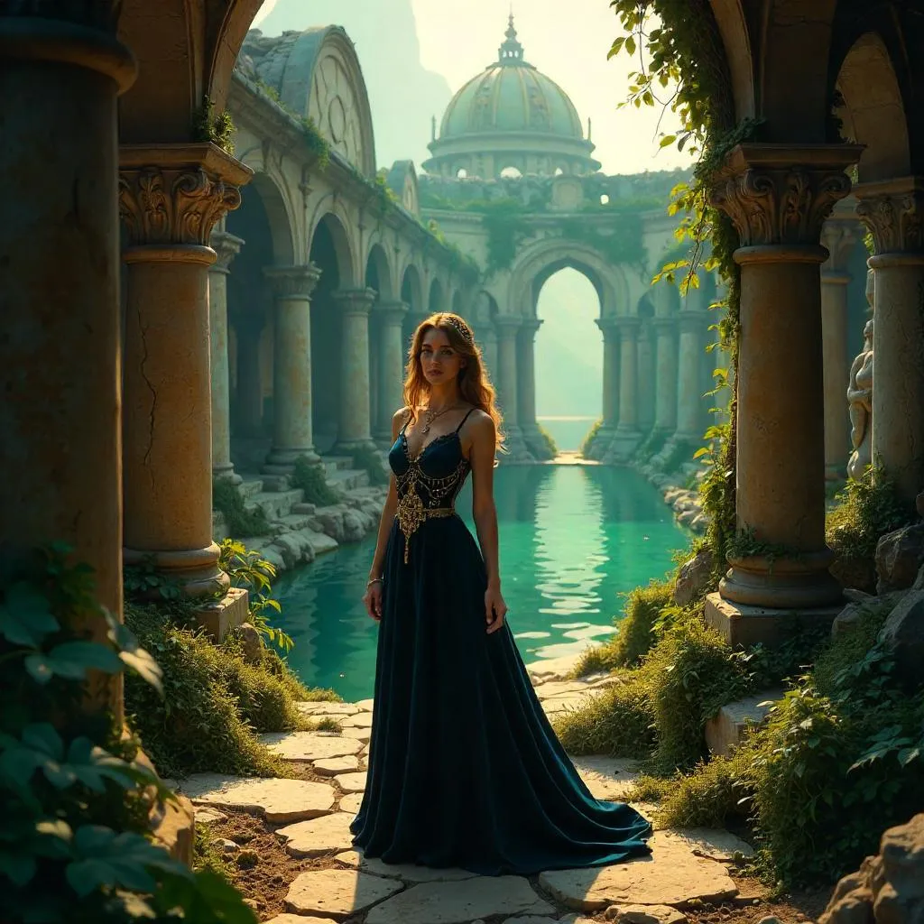Princess in a Lost City: Photorealistic Vision