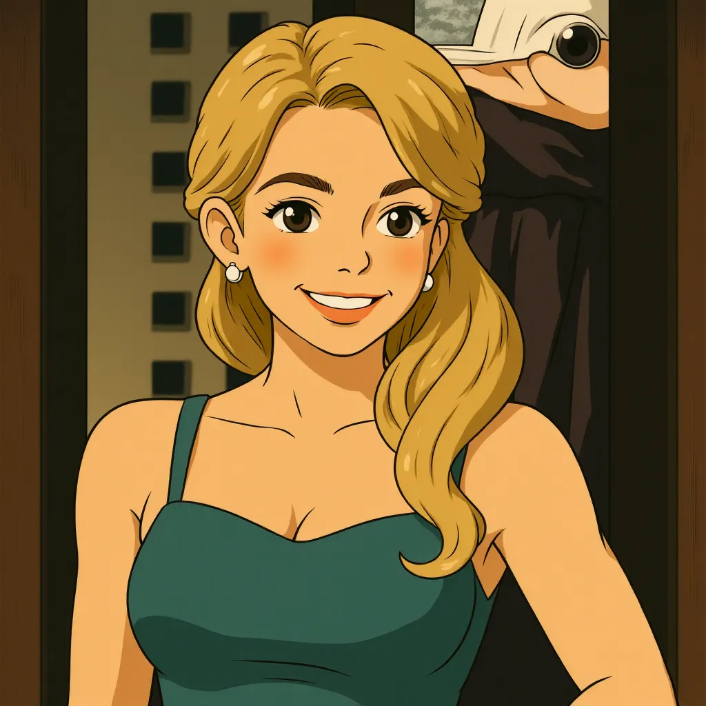 Kelli Goss in Pitch Perfect (2012) - Anime style
