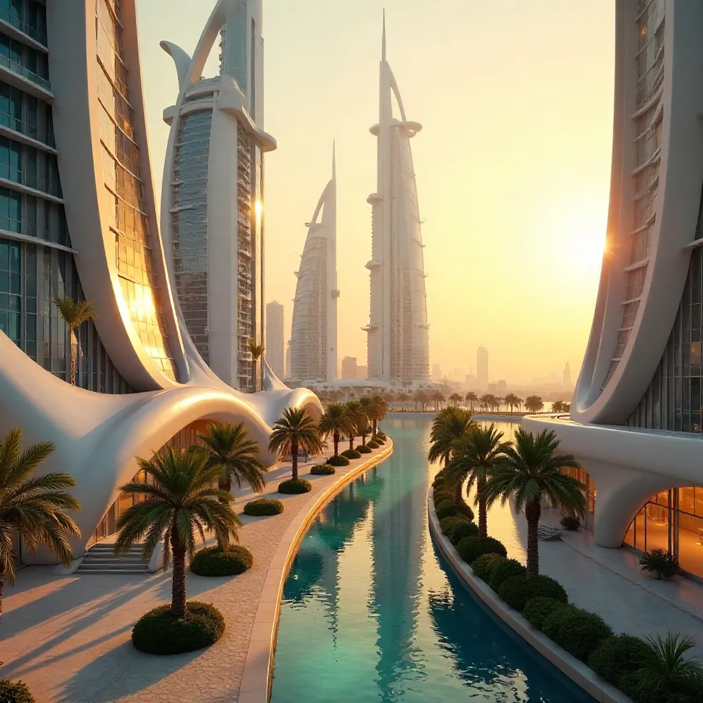 Curves and Shadows: Modern UAE Architecture