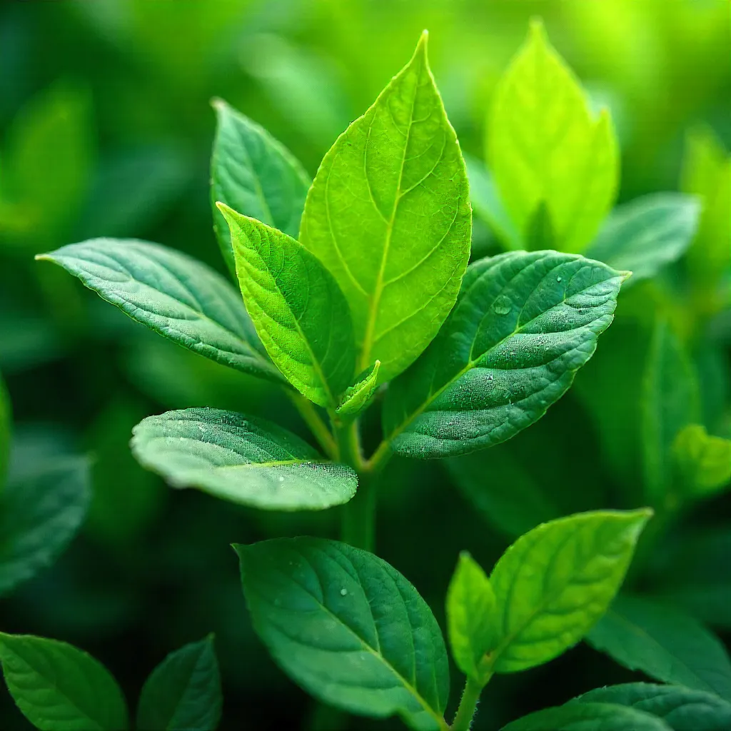 Vibrant Green Foliage Seamless Texture for Wallpapers