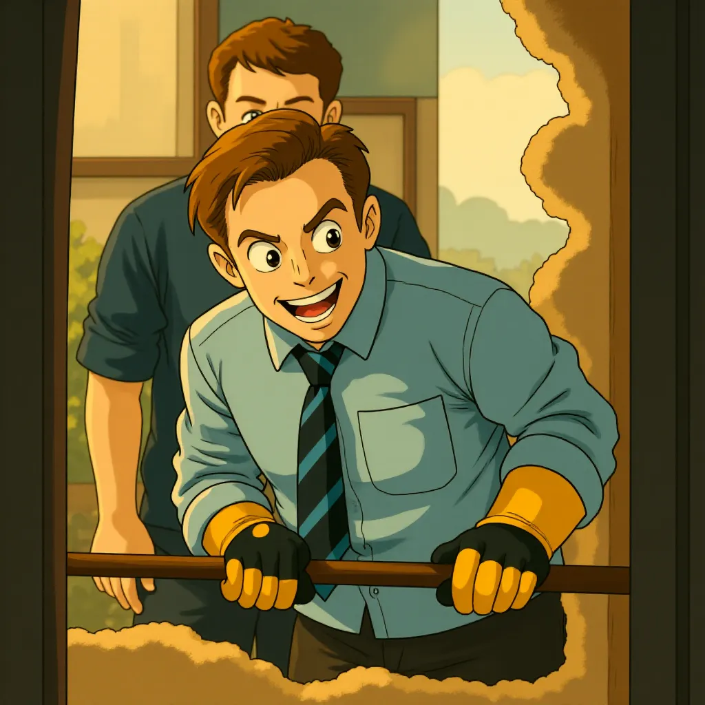 Kevin Spacey in Horrible Bosses (2011) - Anime style