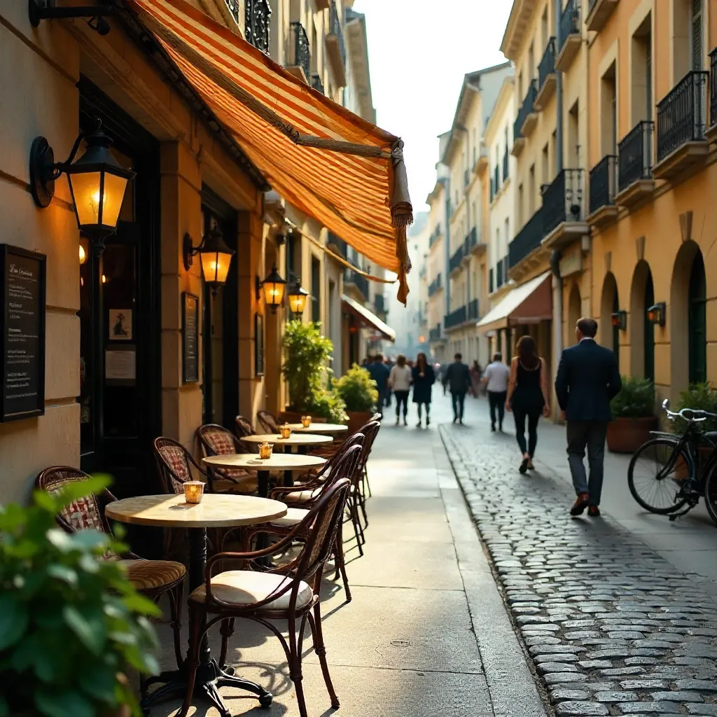 Vintage Lyon Bistro with Outdoor Seating