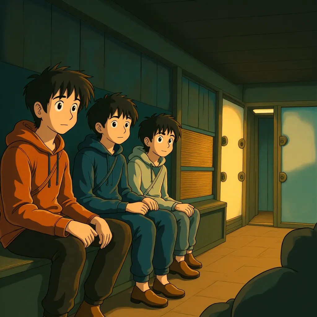 John Cho and Chris Pine in Star Trek (2009) - Anime style