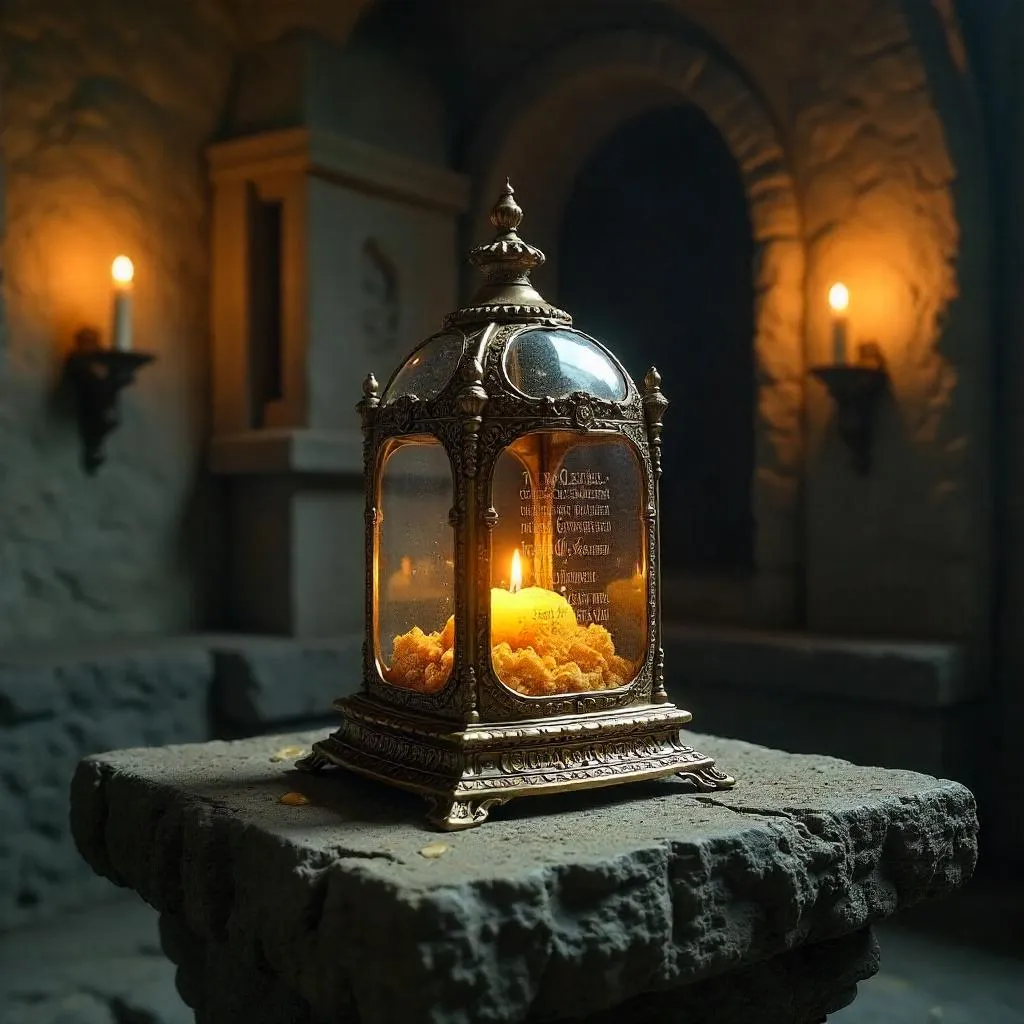 Sacred Relic in the Crypt