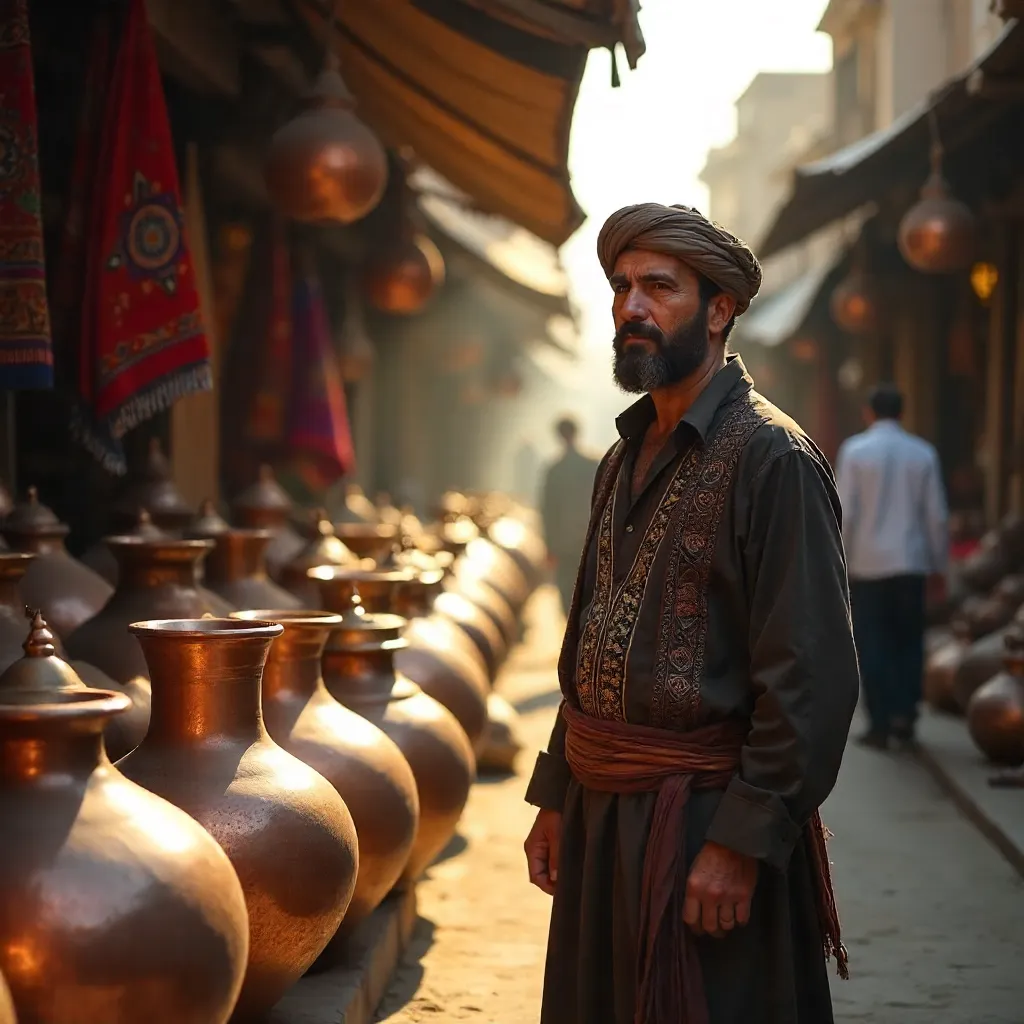 Erbil Bazaar: Copper Pots and Colorful Textiles