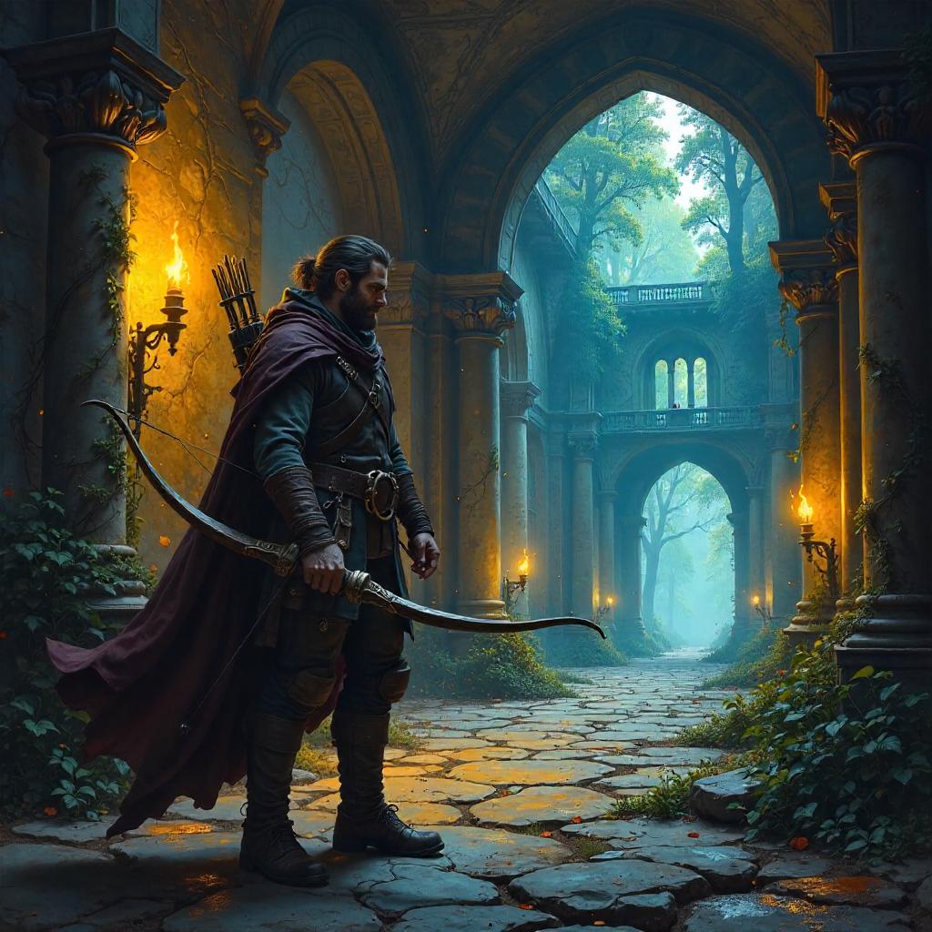 The Hunter in an Enchanted Castle