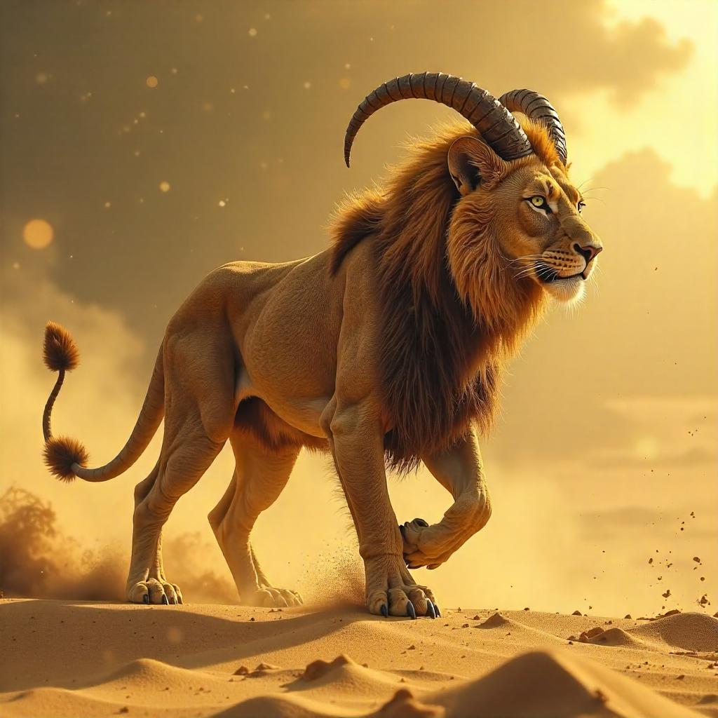 Photorealistic Chimera in a Sandstorm