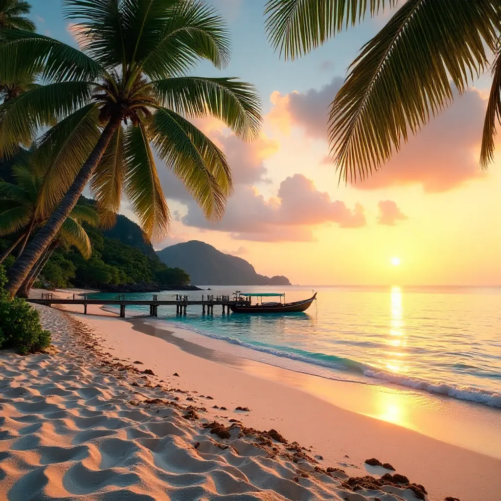 Tranquil Trat Sunset over the Gulf of Thailand