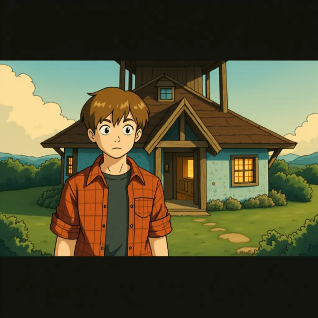 Rupert Grint and Julie Walters in Harry Potter and the Deathly Hallows: Part 1 (2010) - Anime style