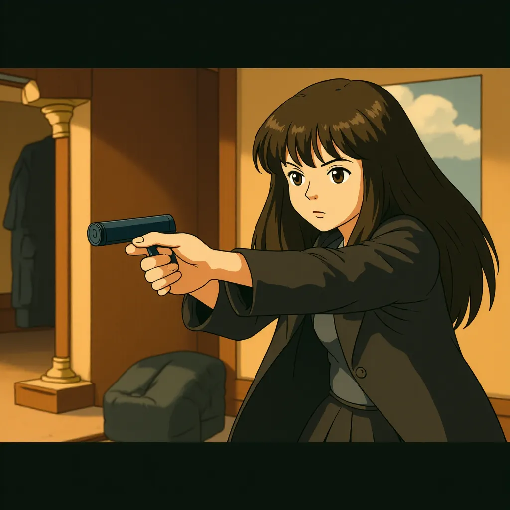 Angelina Jolie in Salt (2010) - Anime style